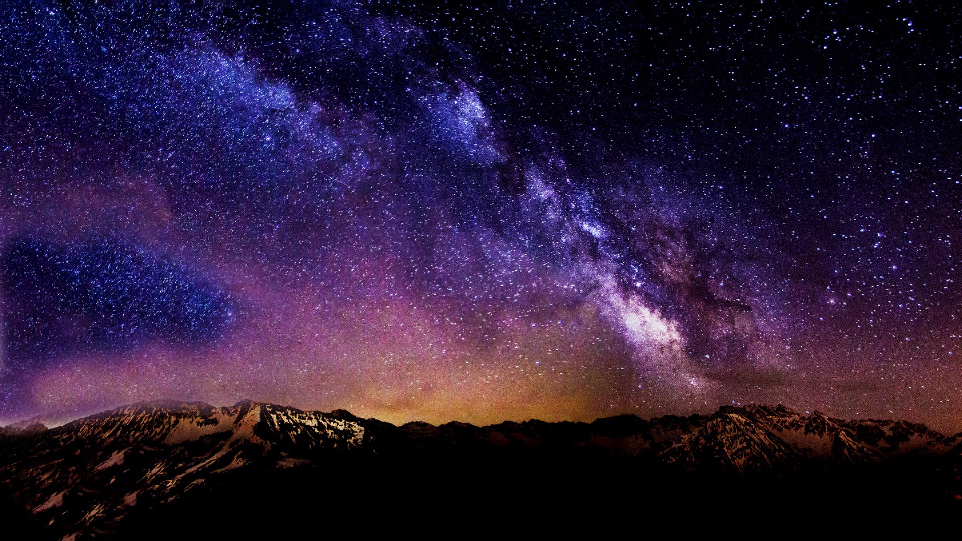 Images Starry Night Wallpapers Hd 
 Data Src Download - Desktop Background Night Sky - HD Wallpaper 