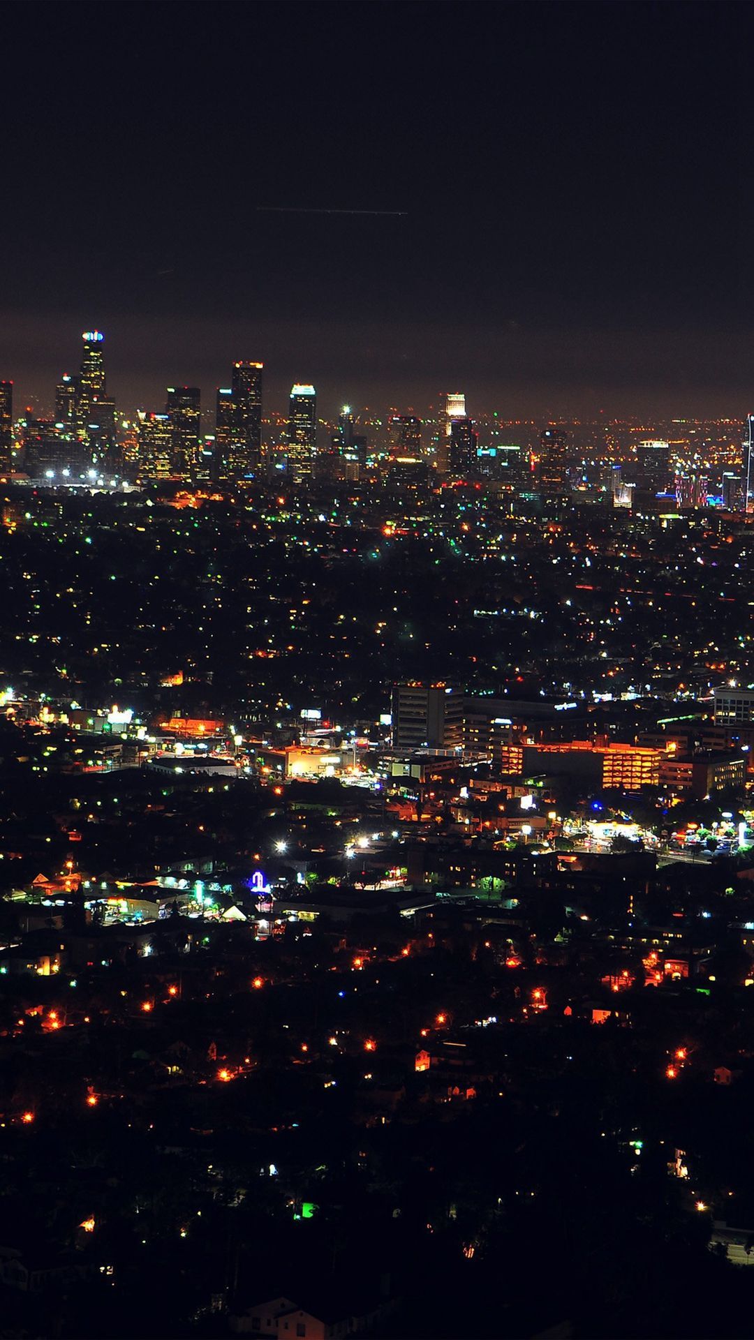 City View Night Light - Los Angeles - HD Wallpaper 