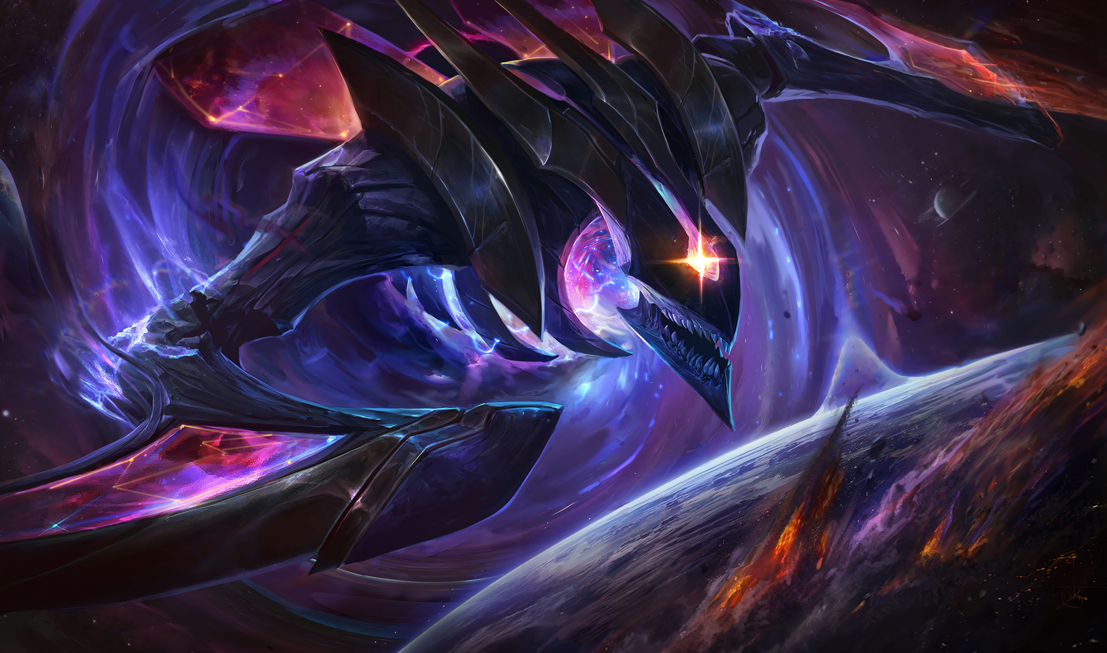 Dark Star Kha Zix - HD Wallpaper 