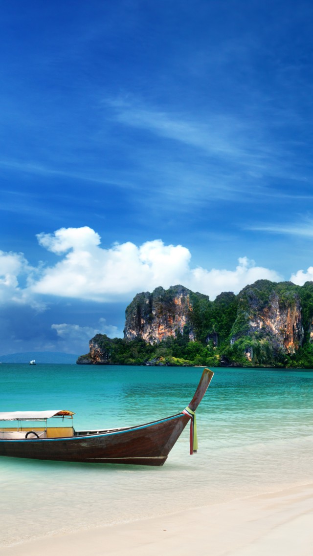Krabi Beach Hd 4k Wallpaper Thailand Best Beaches 640x1138 Teahub Io - World Best 4k Wallpaper For Mobile