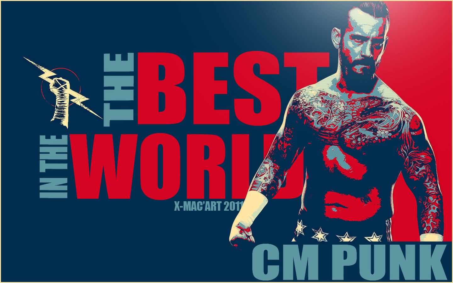 Cm Punk Wallpaper Best In The World - HD Wallpaper 