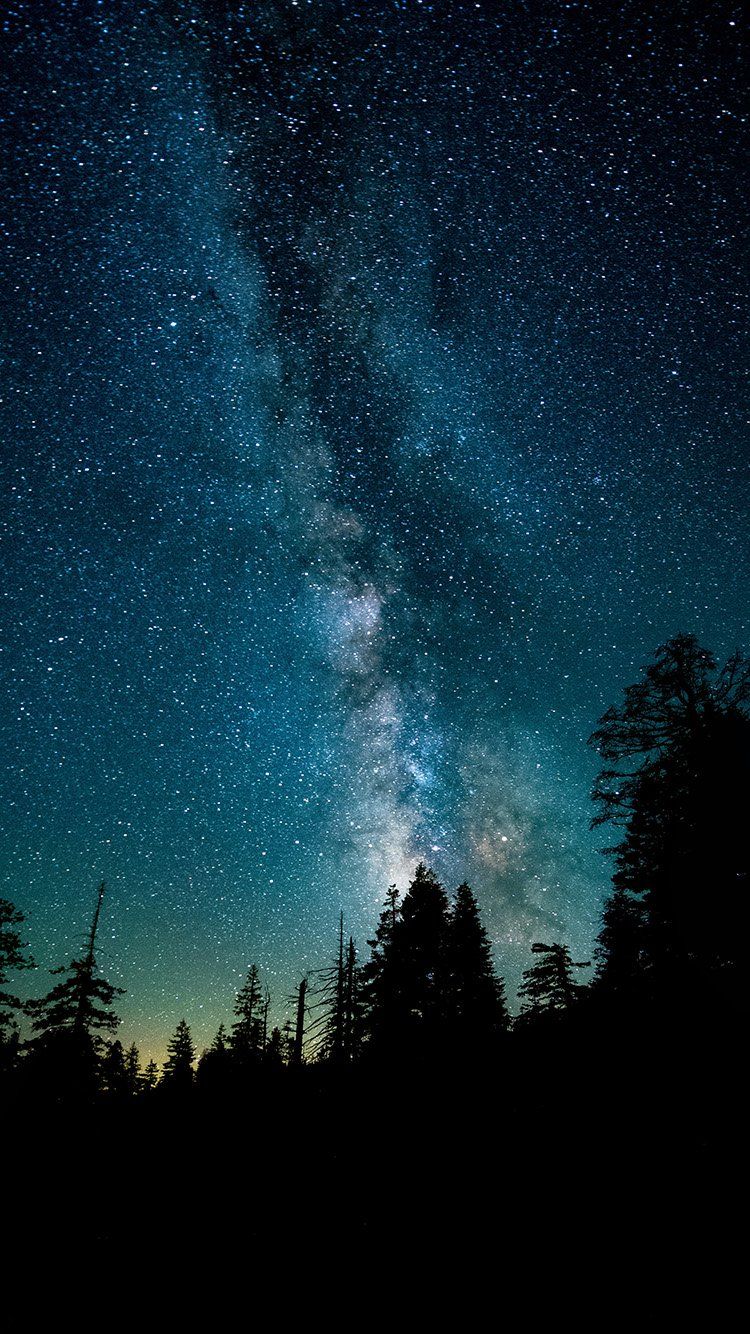 Iphone Wallpaper - Night Sky Wallpaper Iphone - HD Wallpaper 