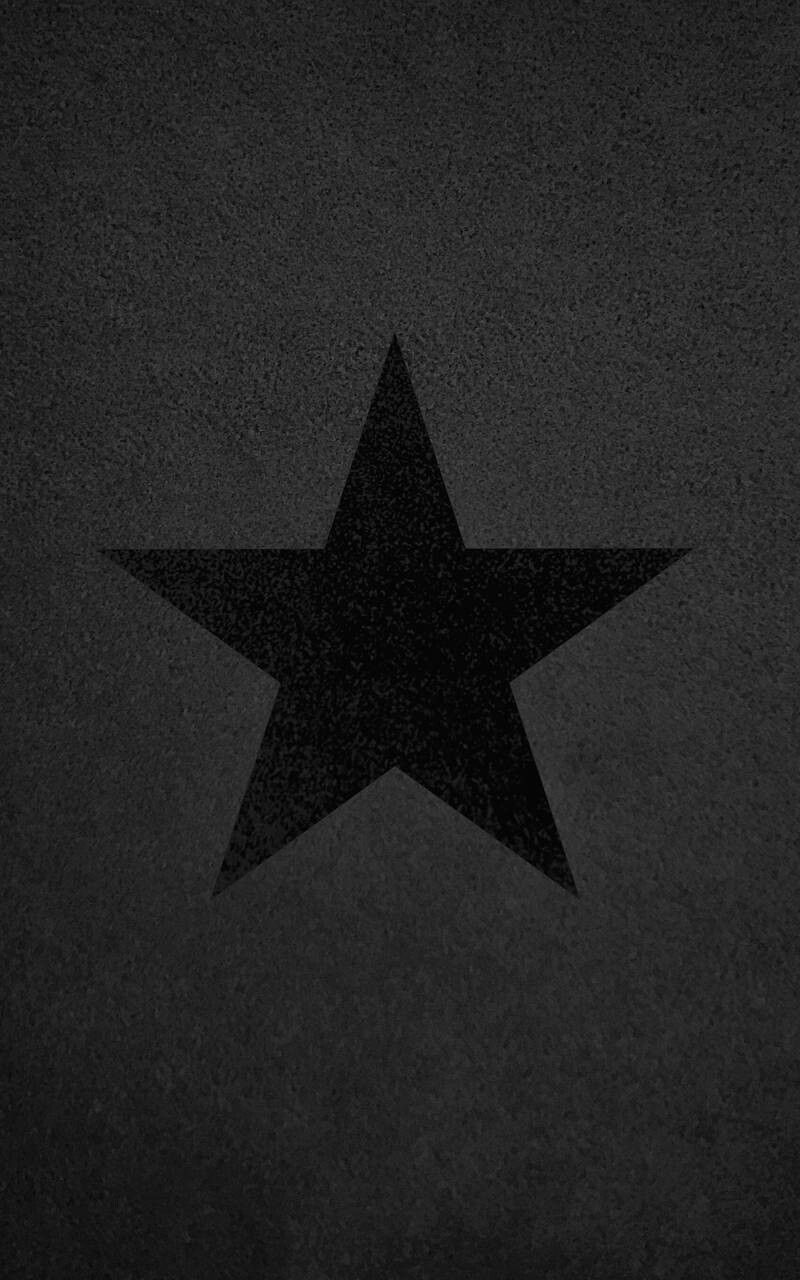 Black Star - Star - HD Wallpaper 