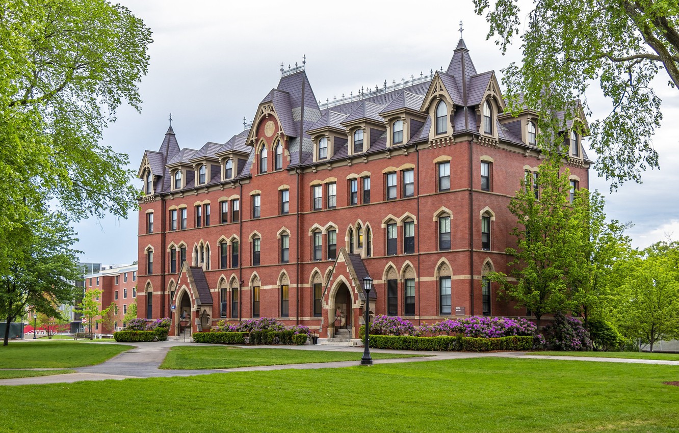 Photo Wallpaper House, The Building, Lawn - Château - HD Wallpaper 