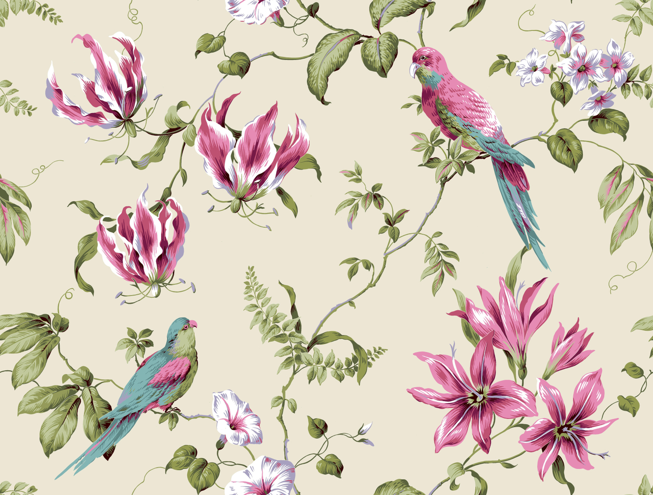 Birds Wall Paper - HD Wallpaper 