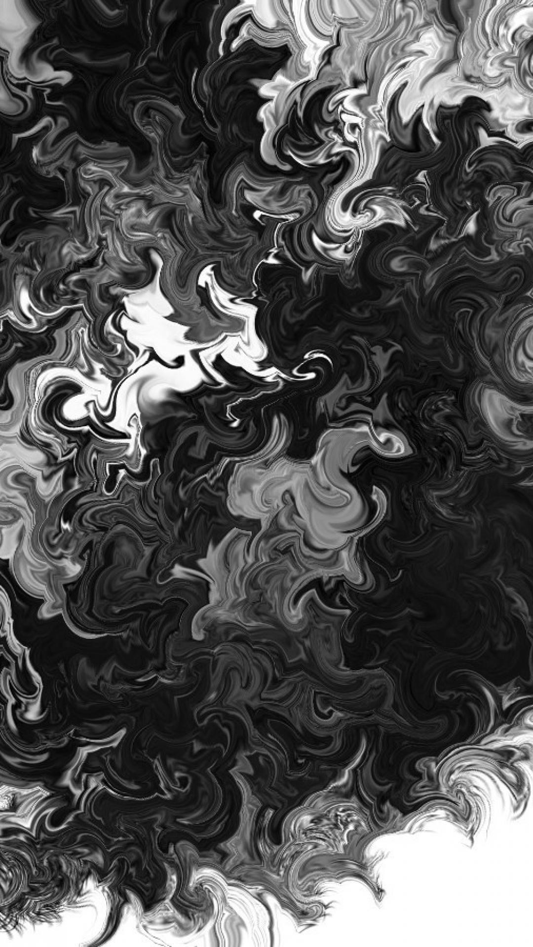 Black White Abstract Iphone 6 Plus Wallpaper 
 Data-src - Black And White Iphone Background - HD Wallpaper 