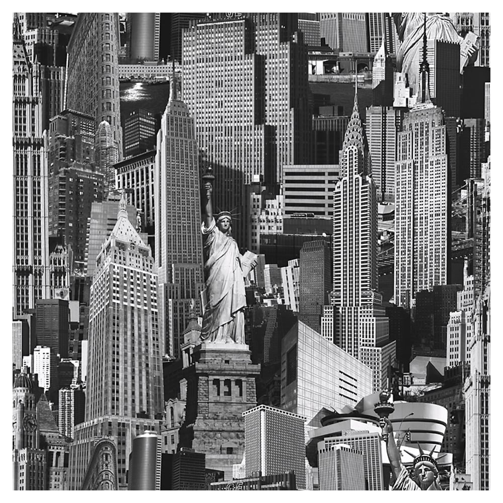 New York City Wallpaper Black And White - HD Wallpaper 