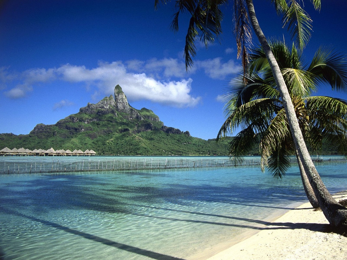 Summer Desktop Wallpaper Free Download - French Polynesia - HD Wallpaper 