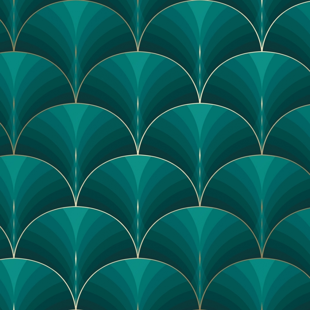 Bella Wallpaper Green - HD Wallpaper 