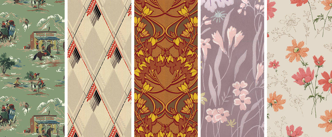 Design Your Wall Vintage Wallpaper - Vintage Wallpaper Design - HD Wallpaper 