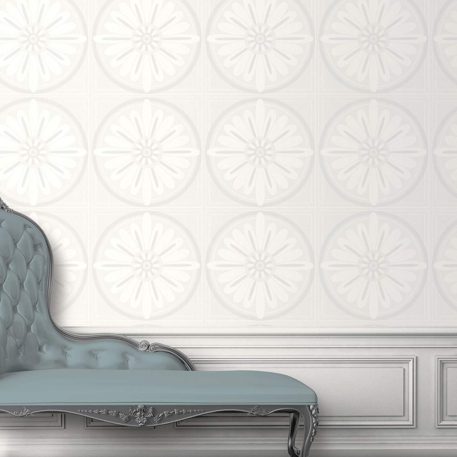 Glitter Whites Petal Pattern Textured Wallpaper Direct - Wallpaper - HD Wallpaper 