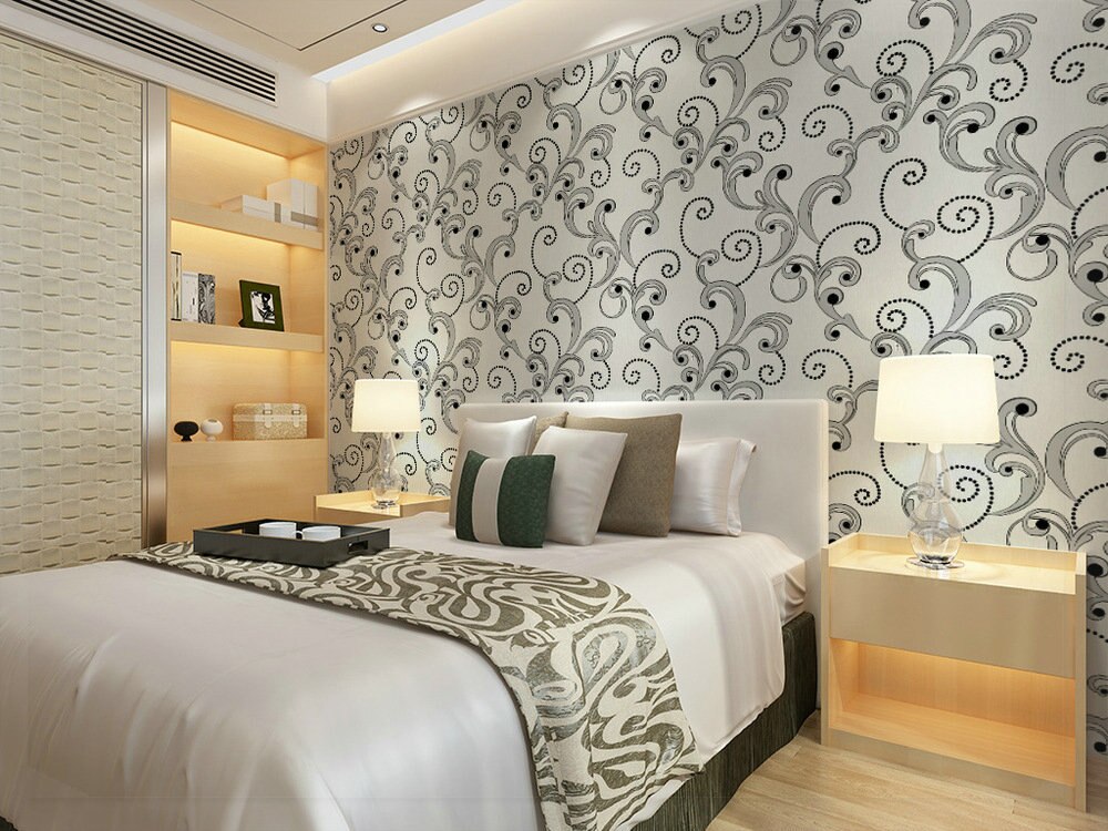 Papel Tapiz En Dormitorios - HD Wallpaper 