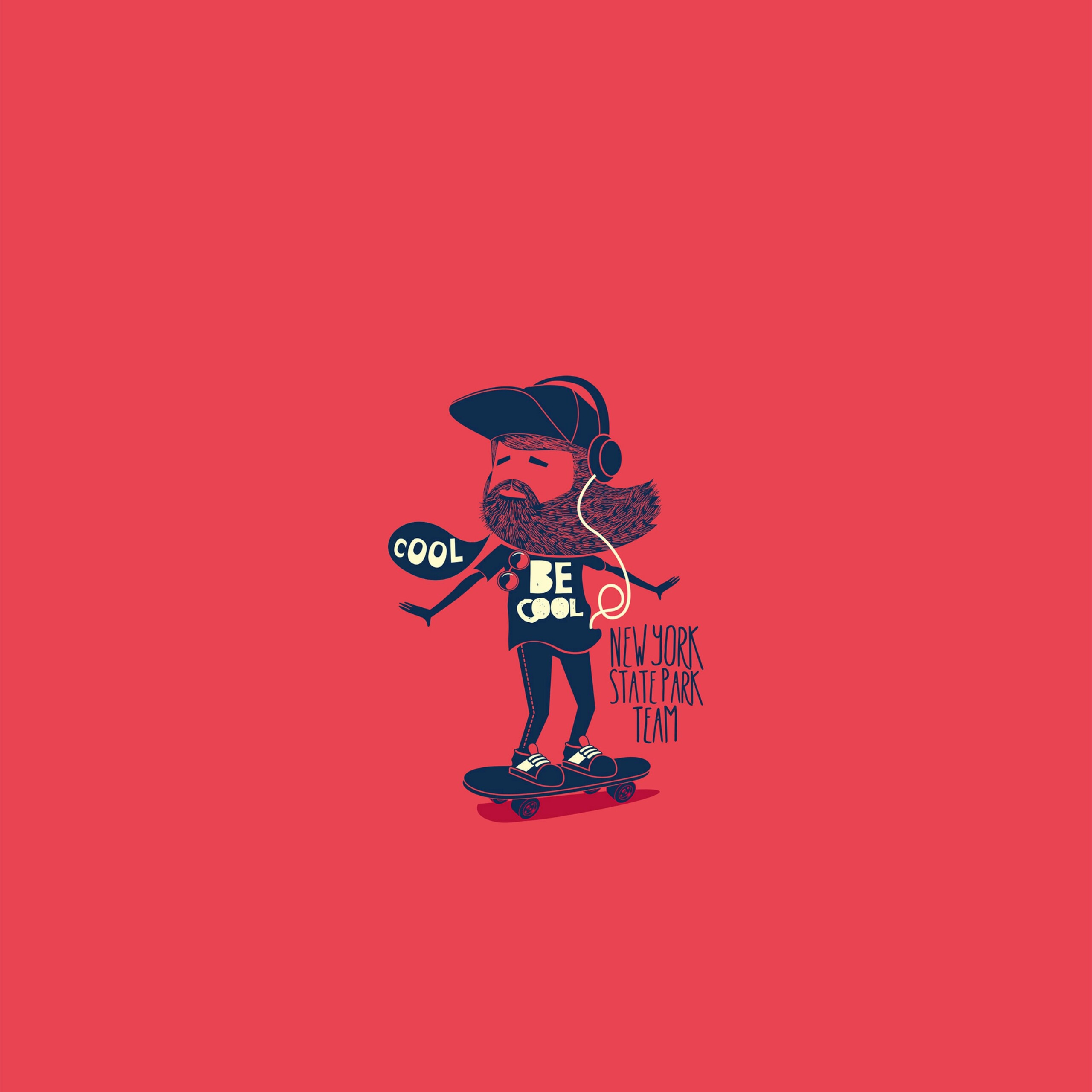 A Cool Dude Being Cool Vector Qhd Wallpaper Direct - Illustration - HD Wallpaper 