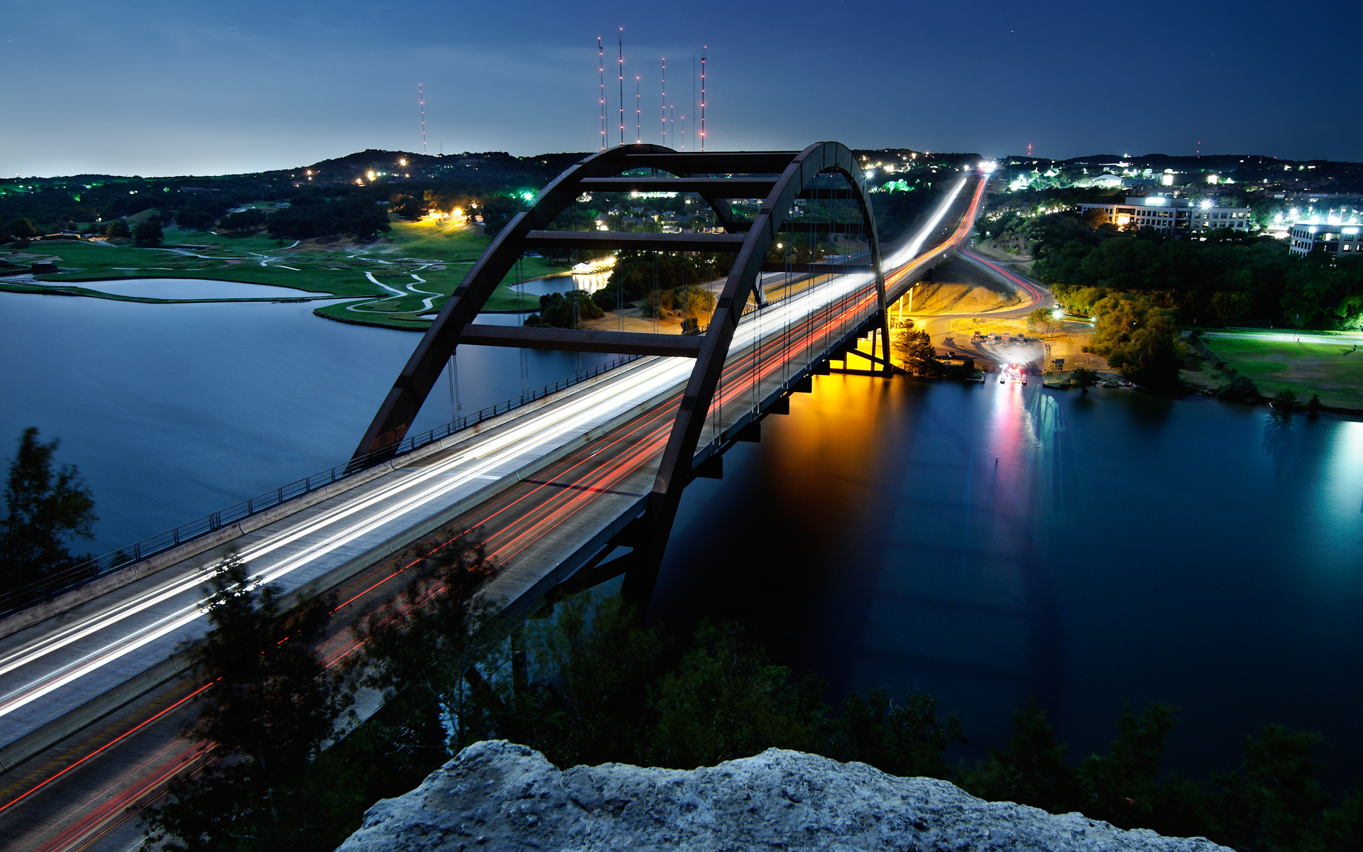 Free Image Nice Wallpaper Nice Wallpapers Hd - Pennybacker Bridge - HD Wallpaper 