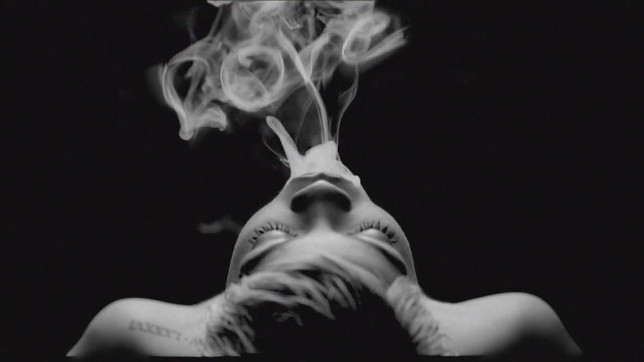 Black And White Smoking Weed - HD Wallpaper 