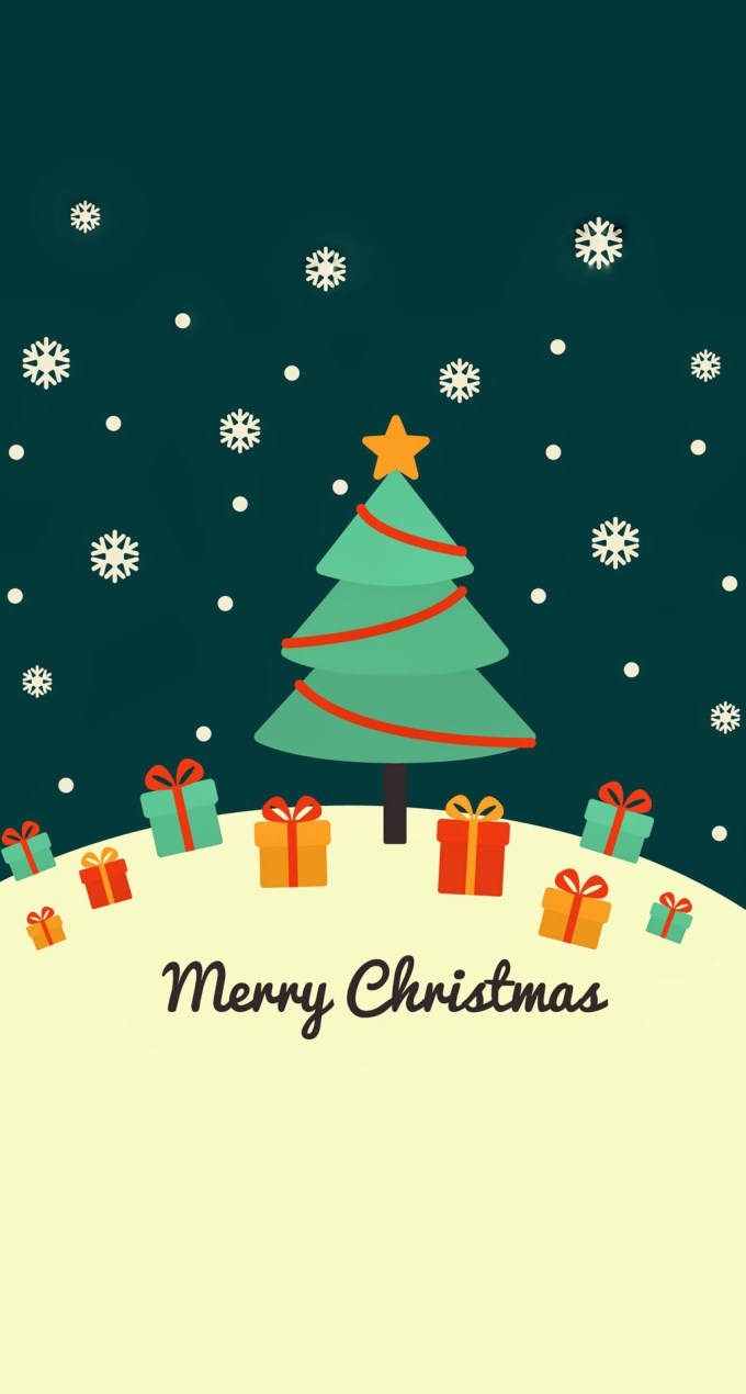 Cute Merry Christmas Wallpaper Phone - Merry Christmas Wallpaper For Iphone - HD Wallpaper 