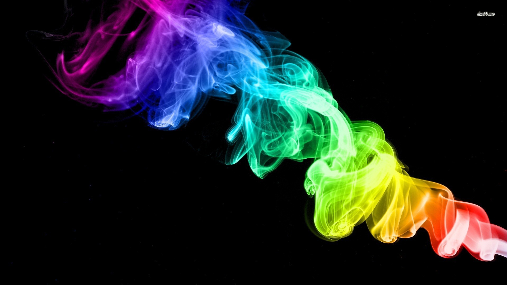 Neon Smoke Cool Background - HD Wallpaper 