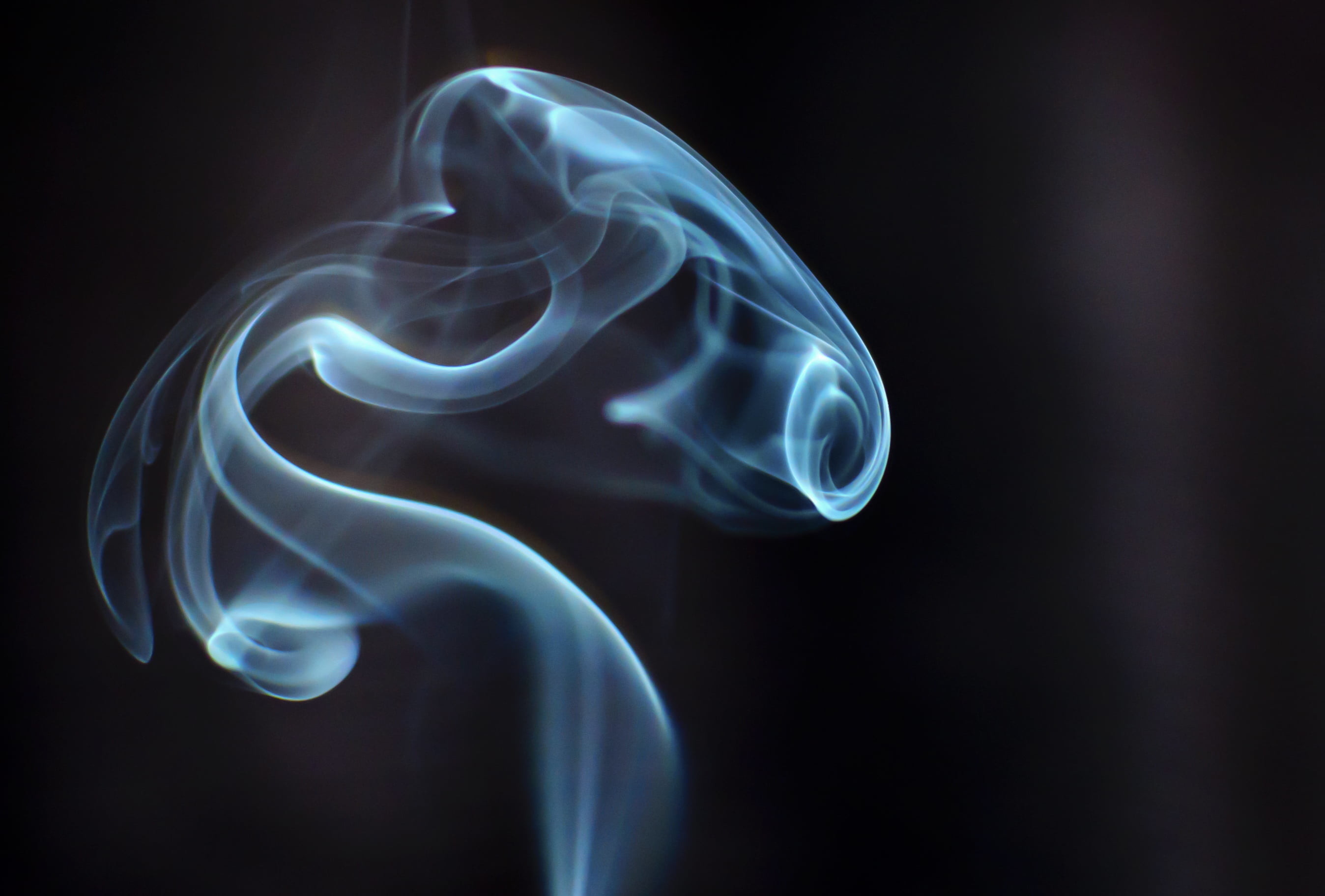 Blue Smoke Blue Smoke Wallpaper 
 Src Gorgerous Blue - Darkness - HD Wallpaper 