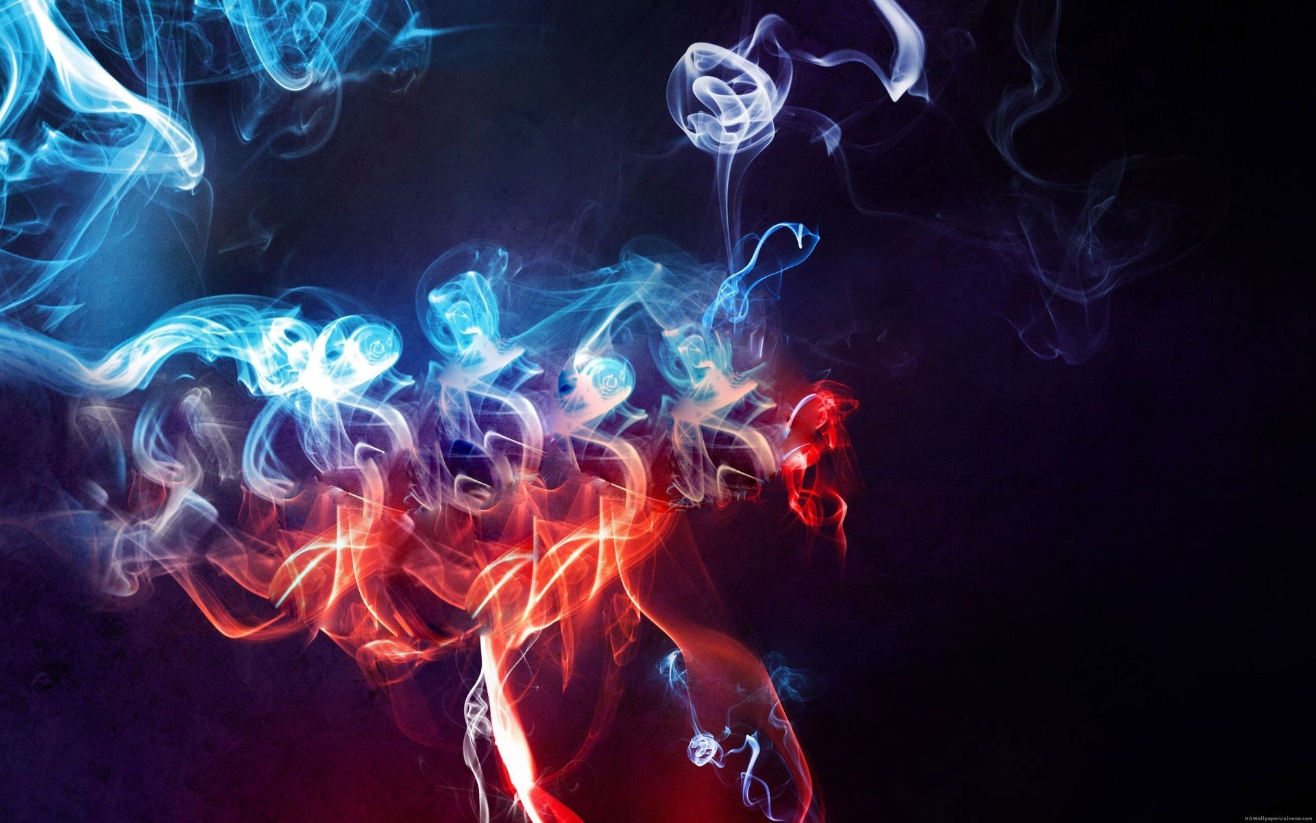 Smoke Wallpaper, Wallpaper Desktop, Colorful Smoke, - Картинки На Фон Андроид - HD Wallpaper 