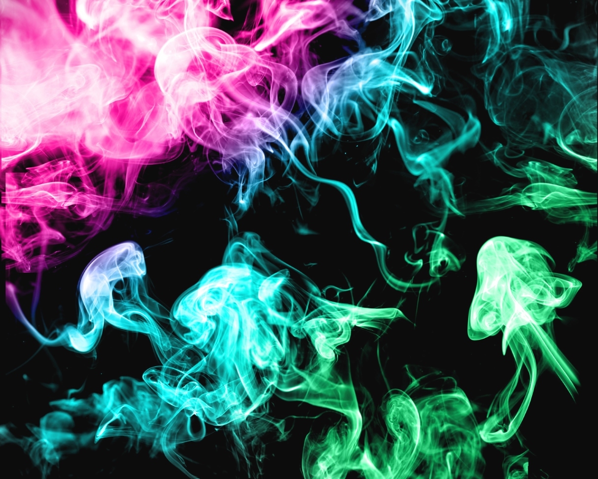 Sensuous Colored Smoke Photography Hd Wallpaper Wallpaper - Background Neon Blue Smoke - HD Wallpaper 