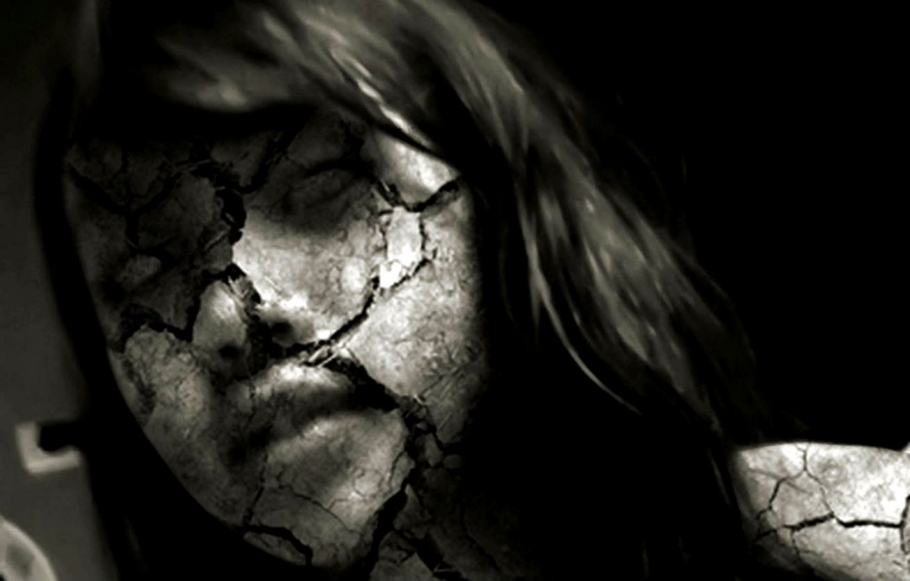 960787 Dark Abstract Hd Wallpaper Colourfulwallpaper - Spooky Scary Halloween Background - HD Wallpaper 