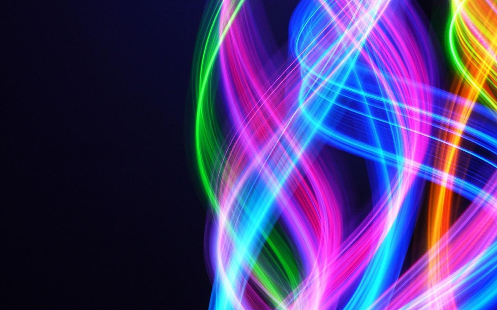 Abstract Neon Wallpaper - Neon Cool Backgrounds - HD Wallpaper 
