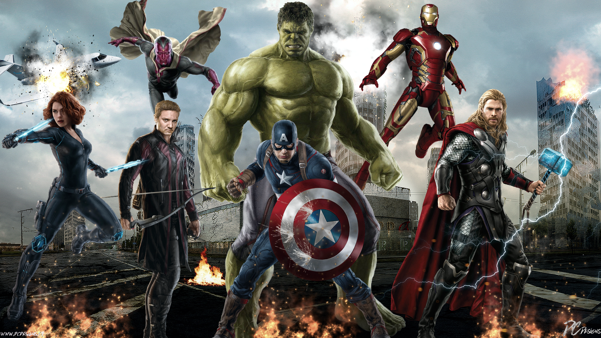 1080p Avengers Images Hd - HD Wallpaper 