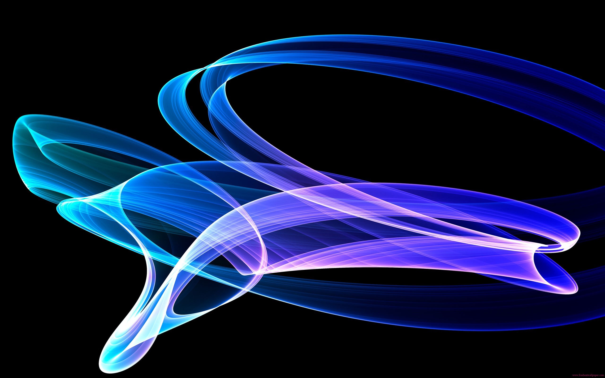 Blue Abstract Wallpapers - Hd Neon Wallpapers Blue - HD Wallpaper 