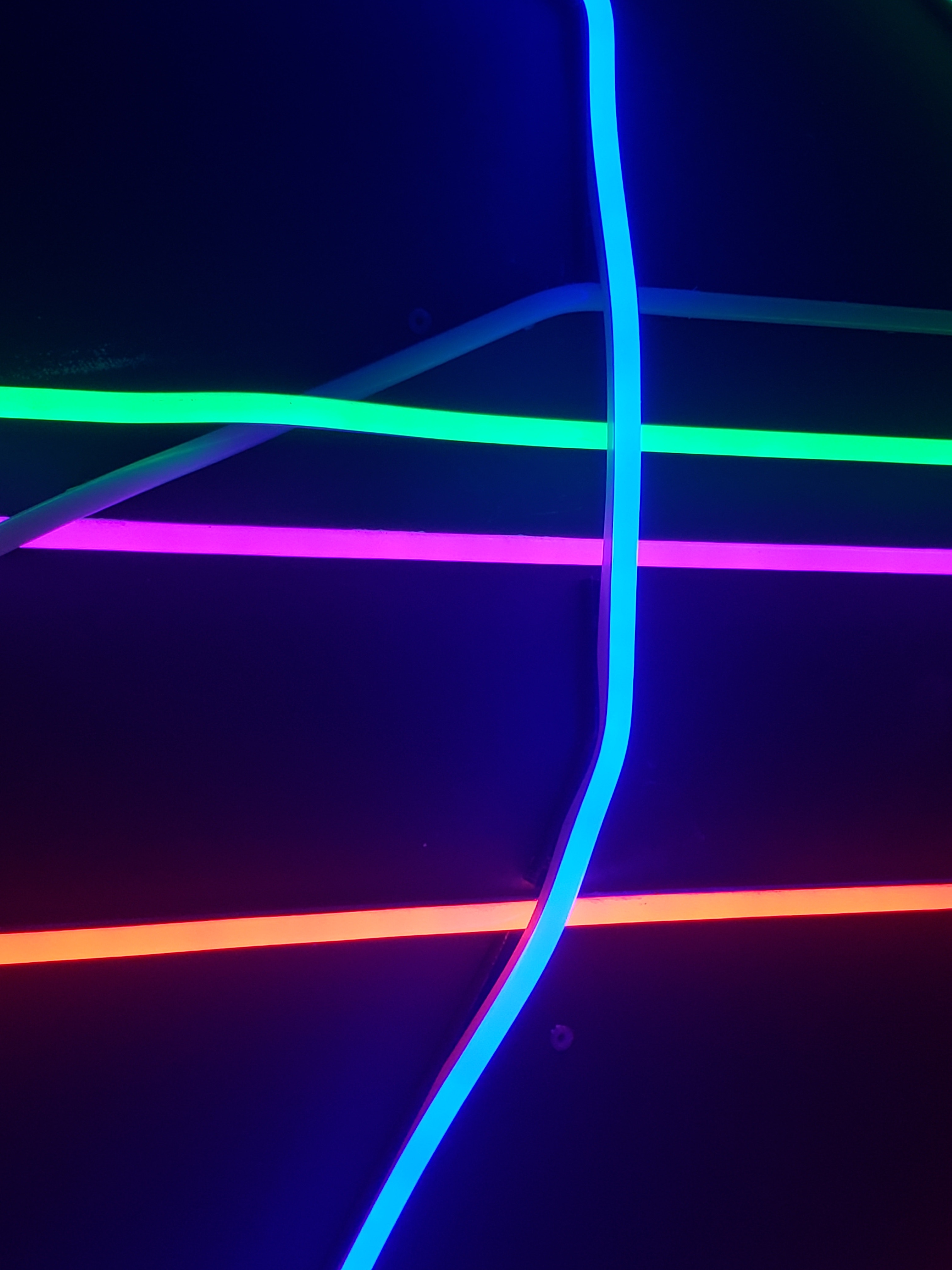 Neon Background Lights - HD Wallpaper 