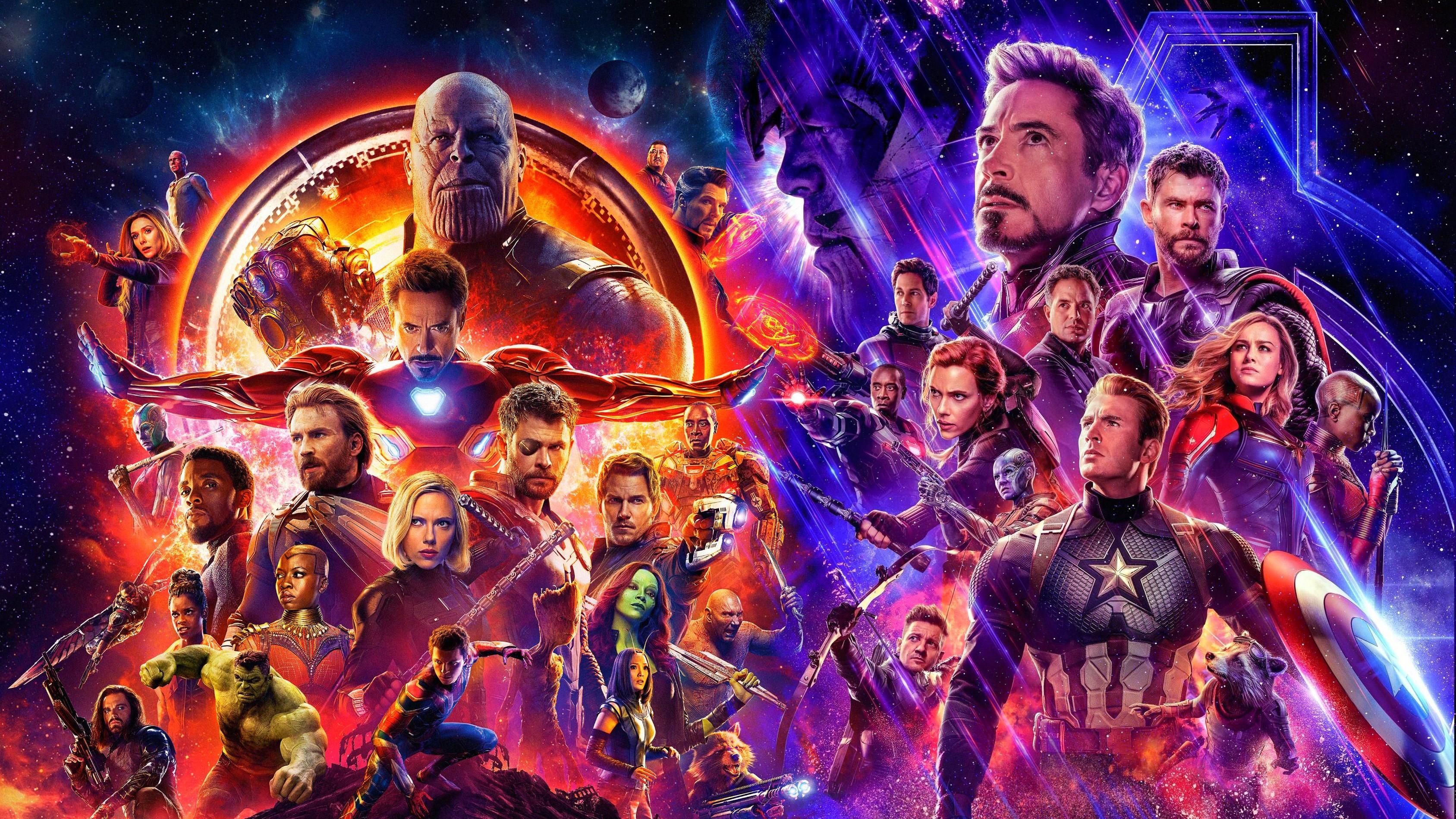 Avengers Infinity War/endgame Animated Wallpaper - Avengers Endgame  Wallpaper 4k - 3375x1898 Wallpaper 