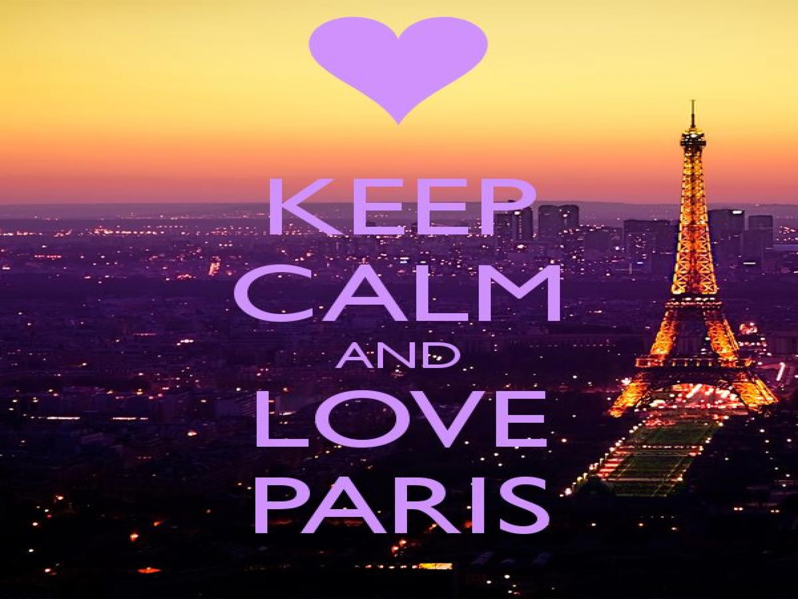 Keep Calm Wallpapers - Keep Calm And Love Paris - HD Wallpaper 
