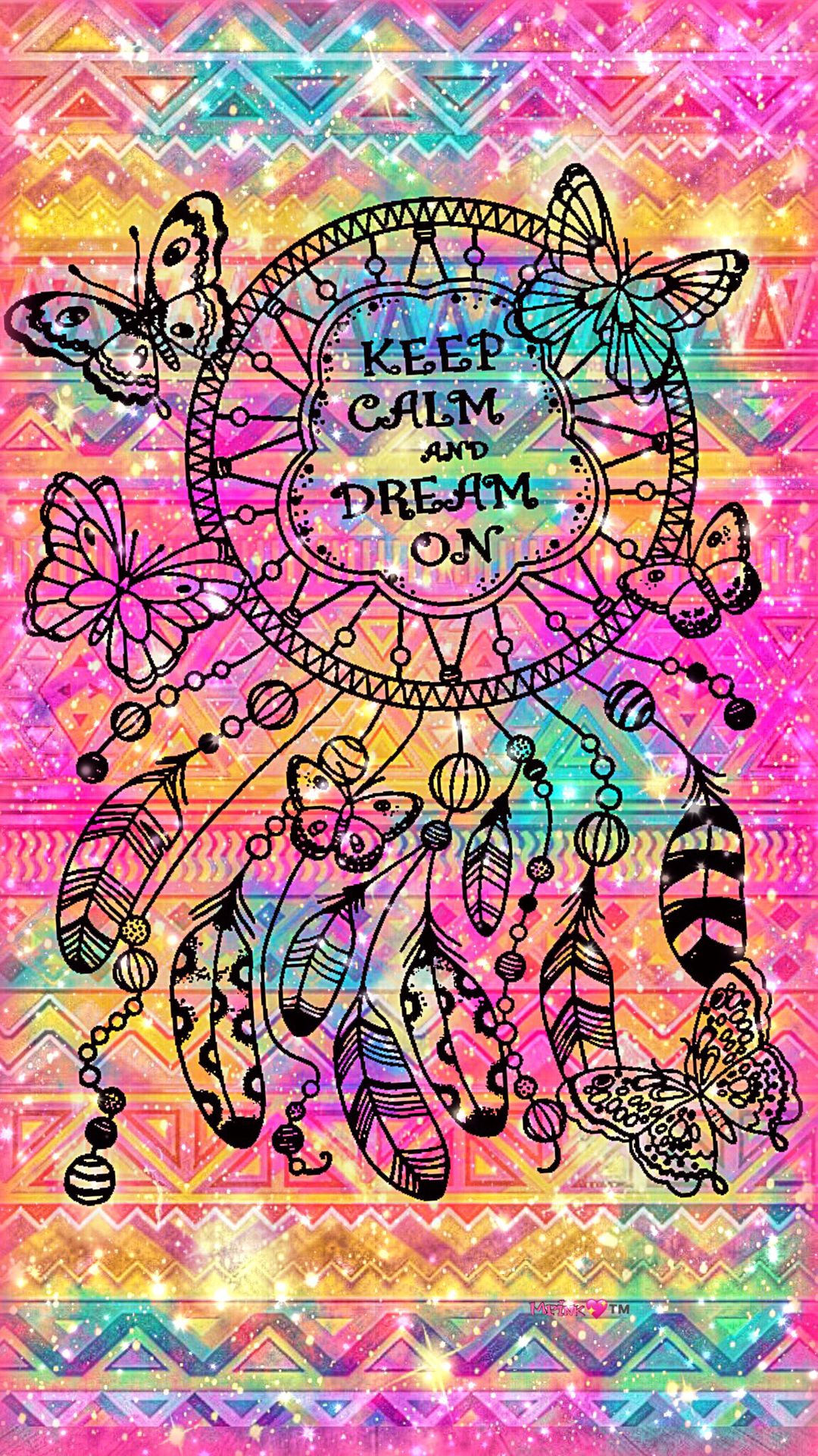 Pink Keep Calm Wallpaper, Awesome Wallpaper, Images - Cute Sparkly Keep Calm - HD Wallpaper 