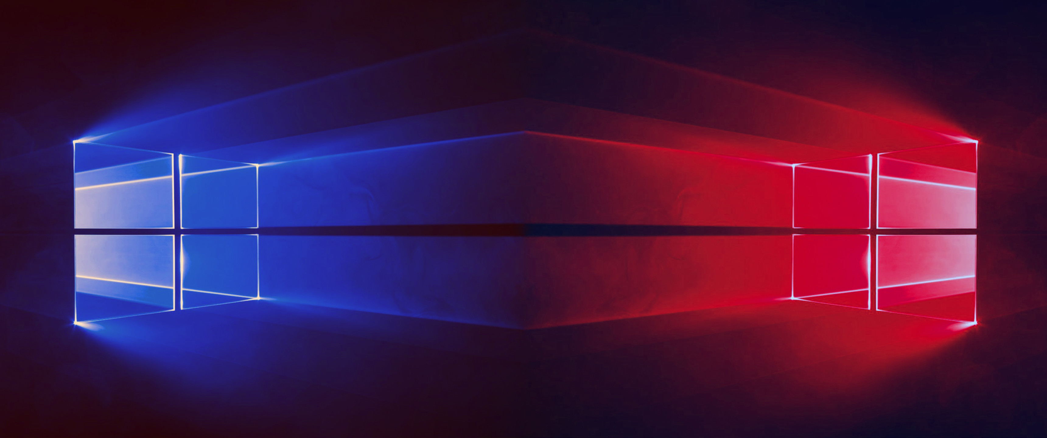 Red Windows 10 Wallpaper Hd - Window 10 Backgrounds Blue And Red - HD Wallpaper 