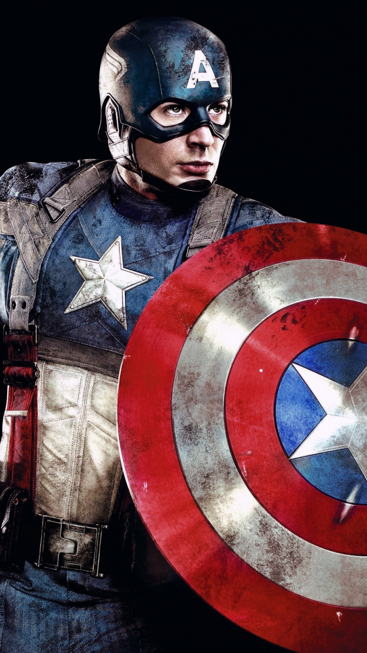 Captain America, Superhero, Marvel Studio, Avengers, - Iphone Captain America Hd - HD Wallpaper 