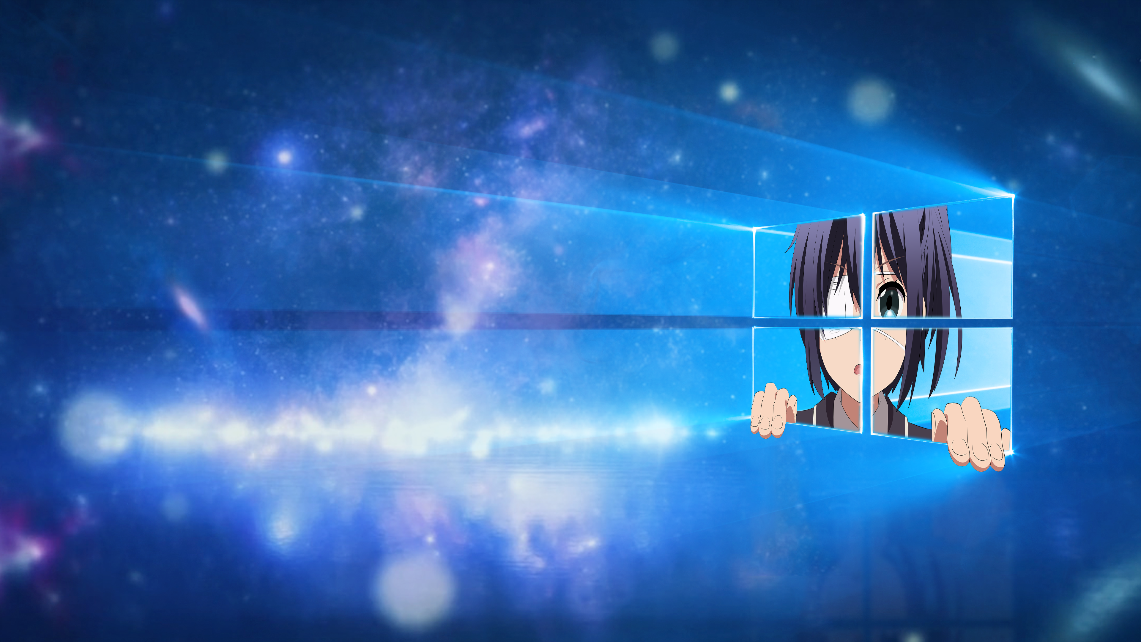 Windows 10 Anime Background - HD Wallpaper 