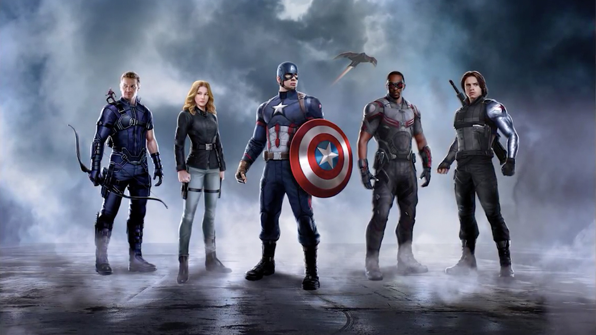 Civil War Wallpaper Hd - Equipo Capitan America Civil War - HD Wallpaper 