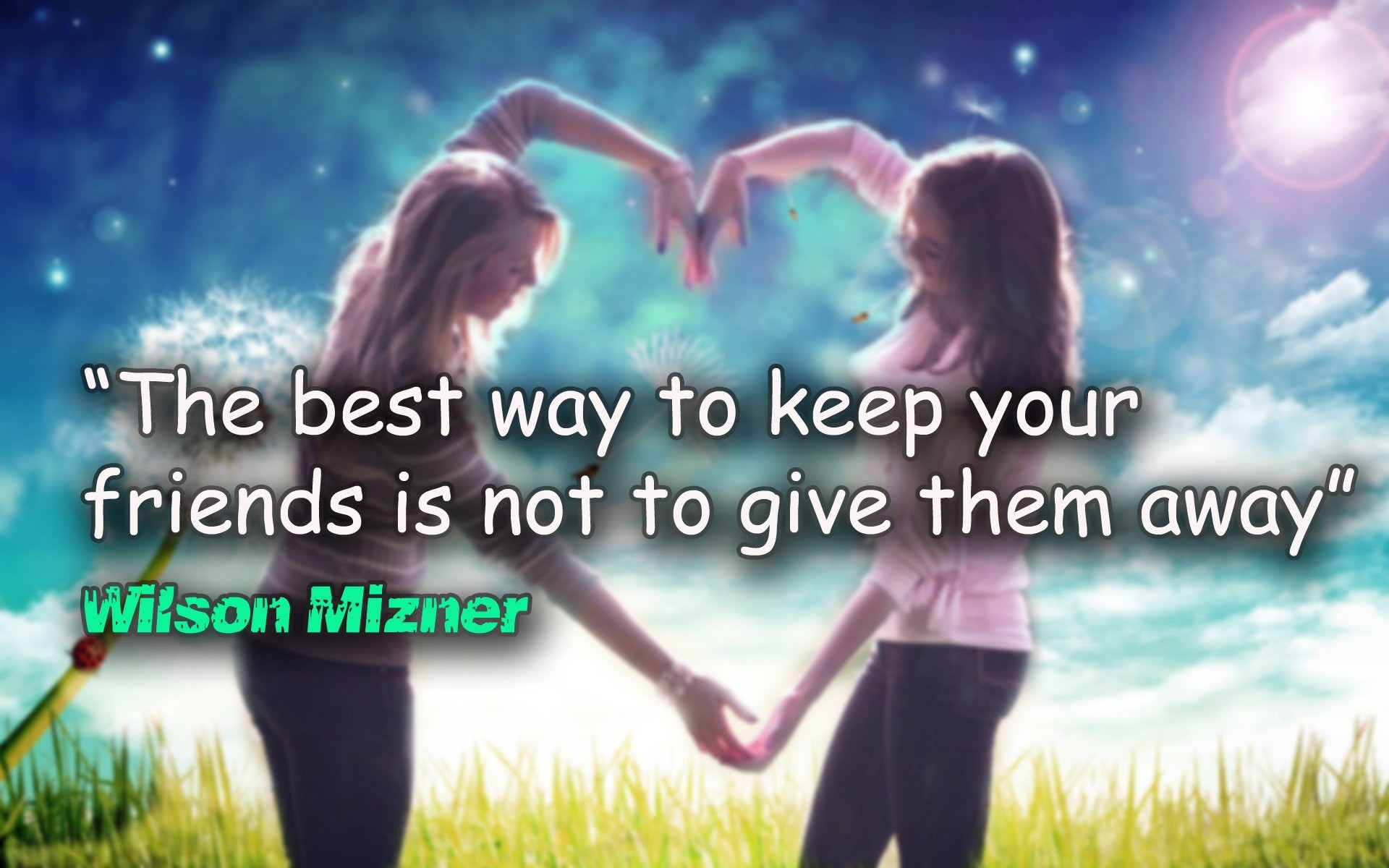 Best Friends With Quotes Src Download Best Friends - Friendship Wallpapers  With Quotes - 1920x1200 Wallpaper 