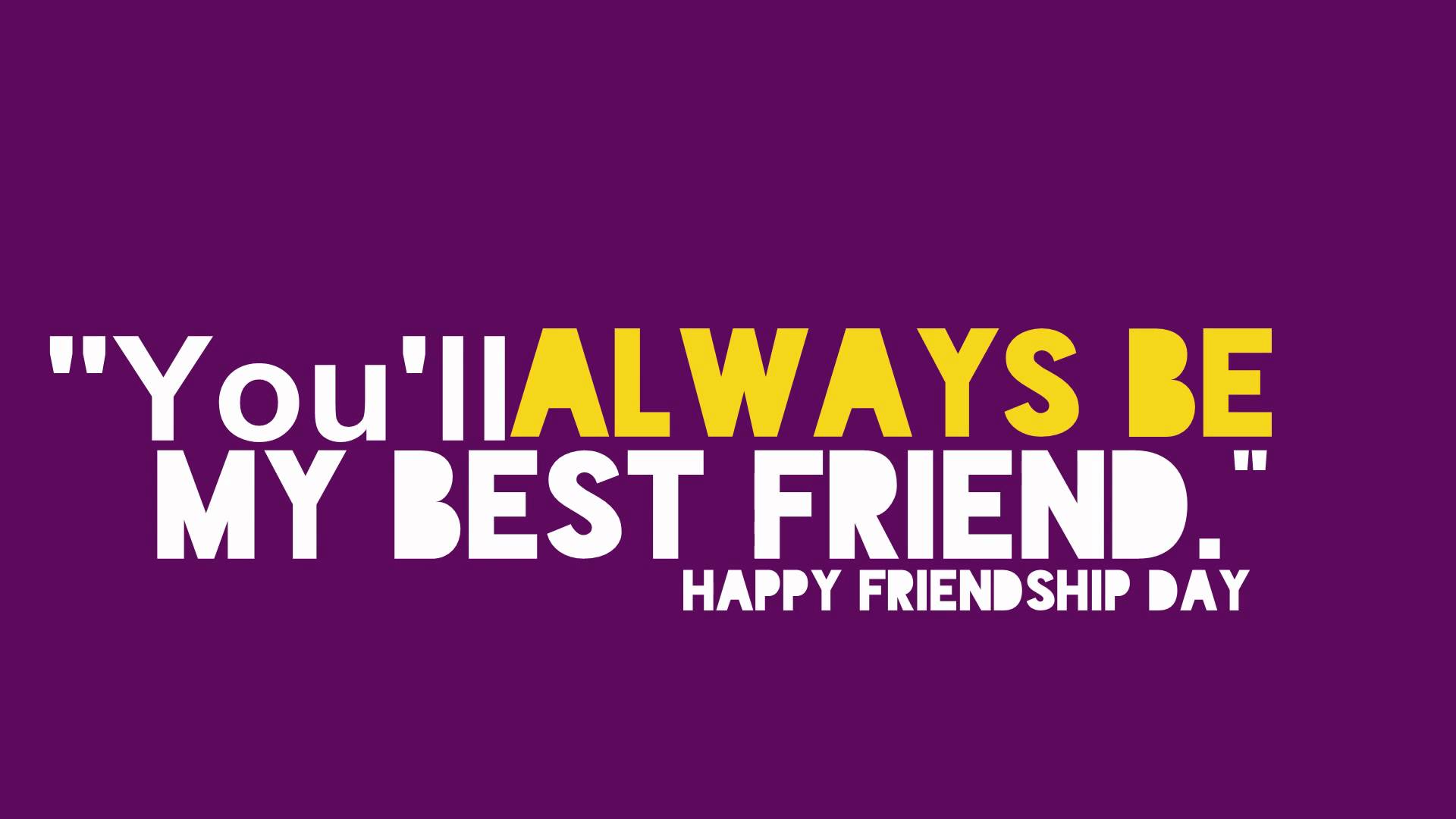 Happy Friendship Day My Sweet Best Friends - HD Wallpaper 