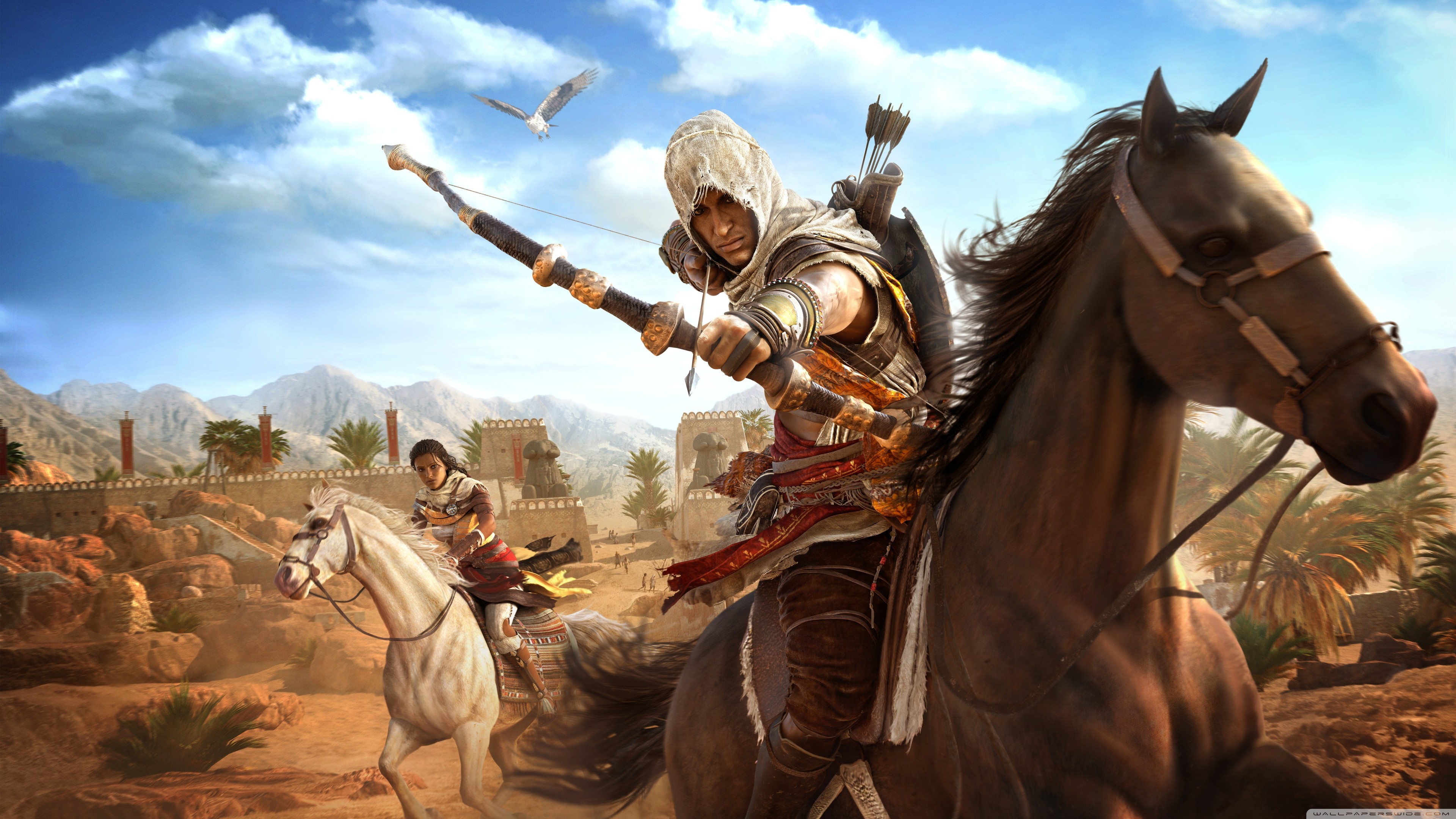 Bayek Assassin's Creed Origins - HD Wallpaper 