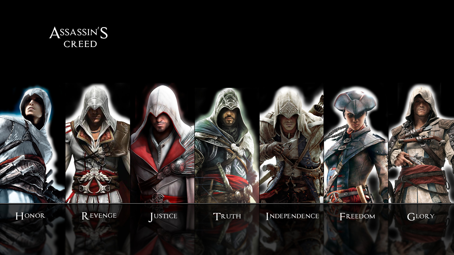 Assassin Creed Wallpaper High Quality 
 Data Src Assassins - Assassin's Creed Main Character Timeline - HD Wallpaper 