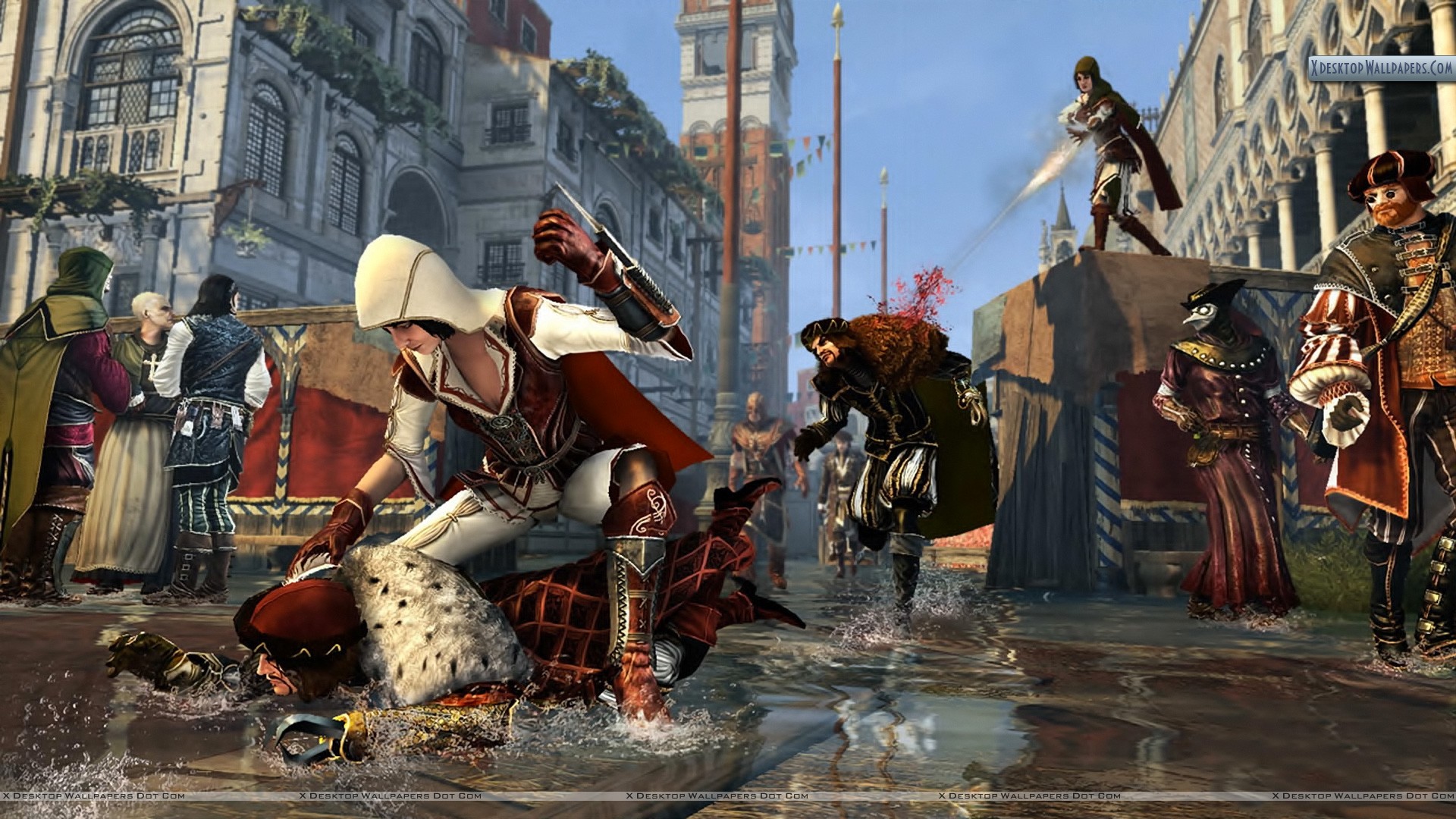 Assassins Creed 2 Brotherhood - HD Wallpaper 