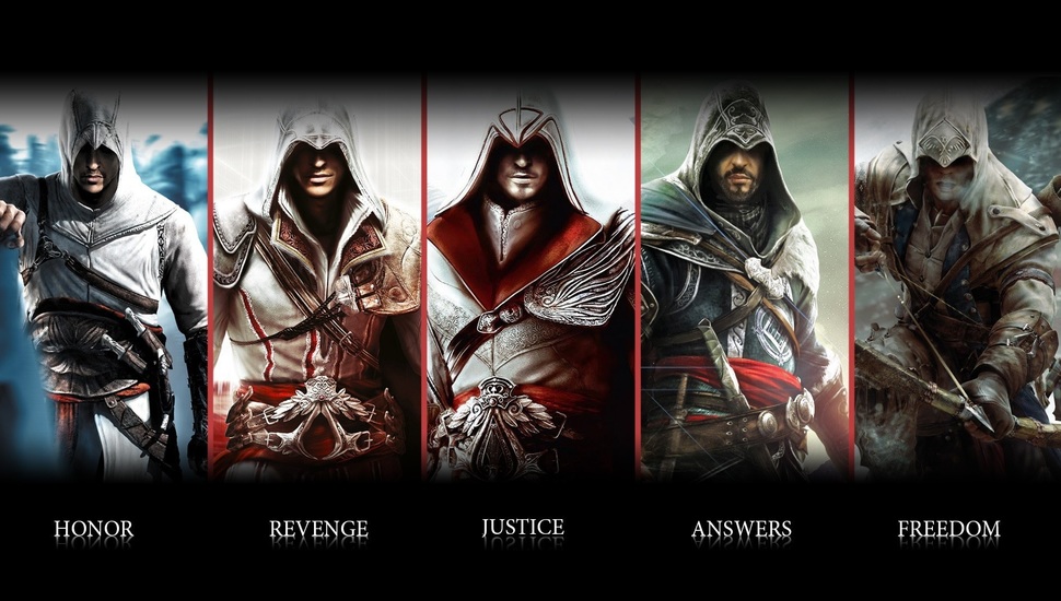 Animus, Killer, Connor, Ubisoft, Ezio, Altair, Assassins - Assassin's Creed Ezio - HD Wallpaper 
