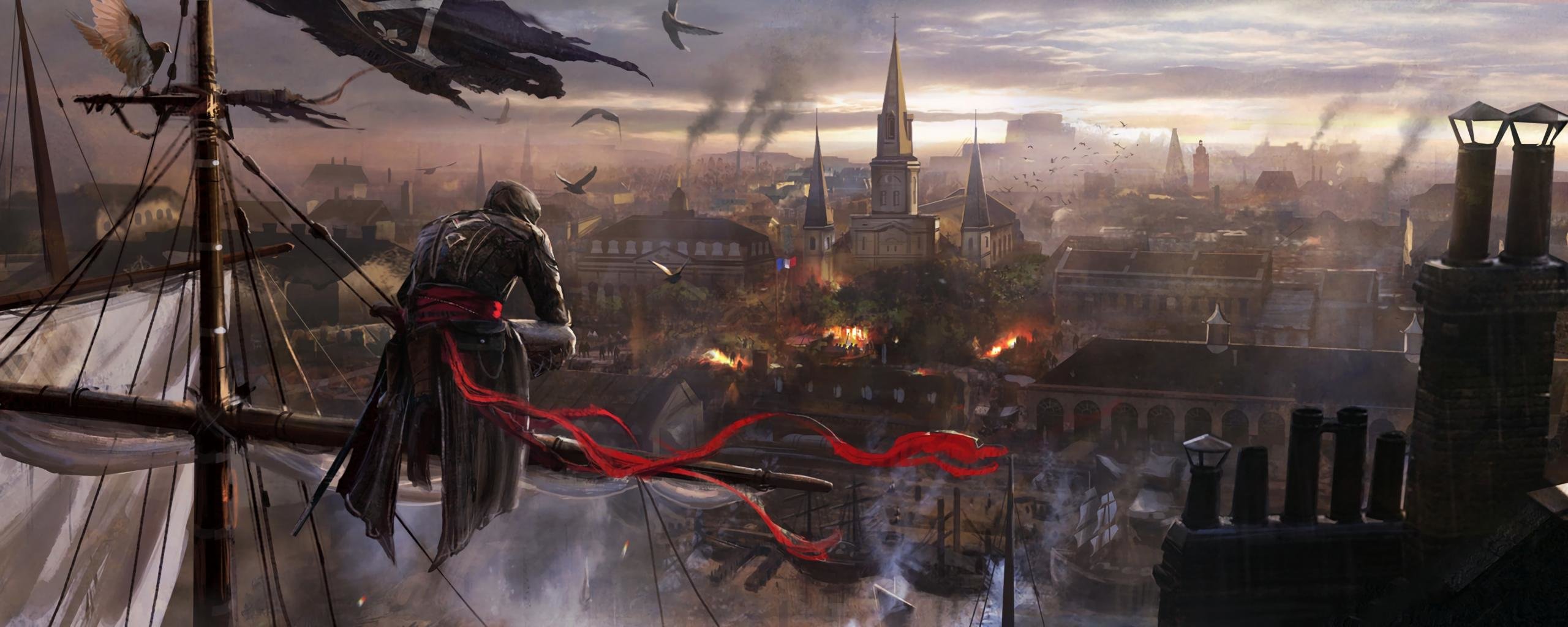 Best Assassin S Creed - Assassin's Creed Syndicate Dual Monitor - HD Wallpaper 