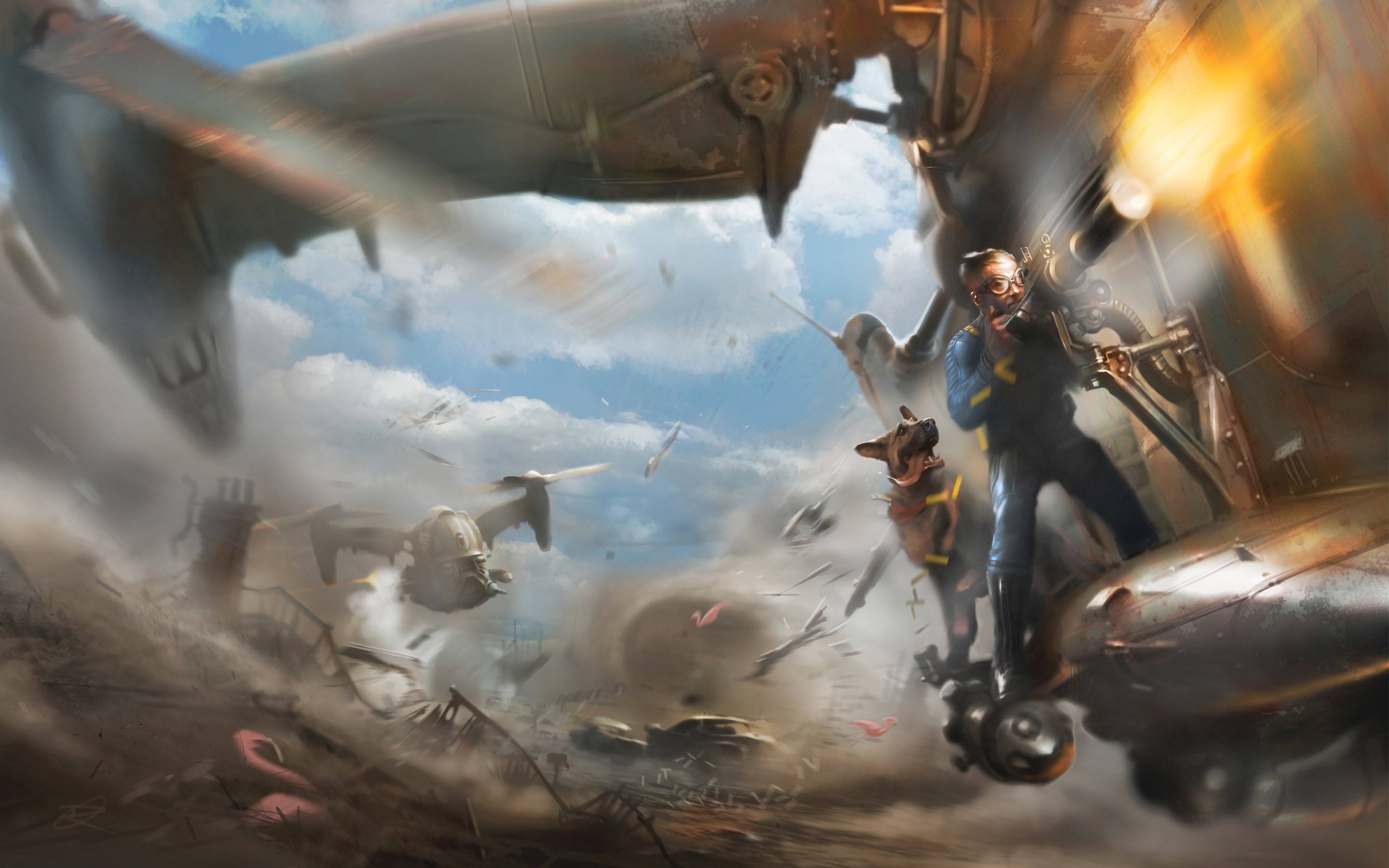 Fallout 4 Concept Art - HD Wallpaper 