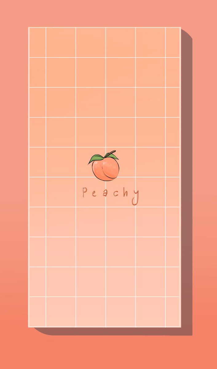 Aesthetic Peach - HD Wallpaper 