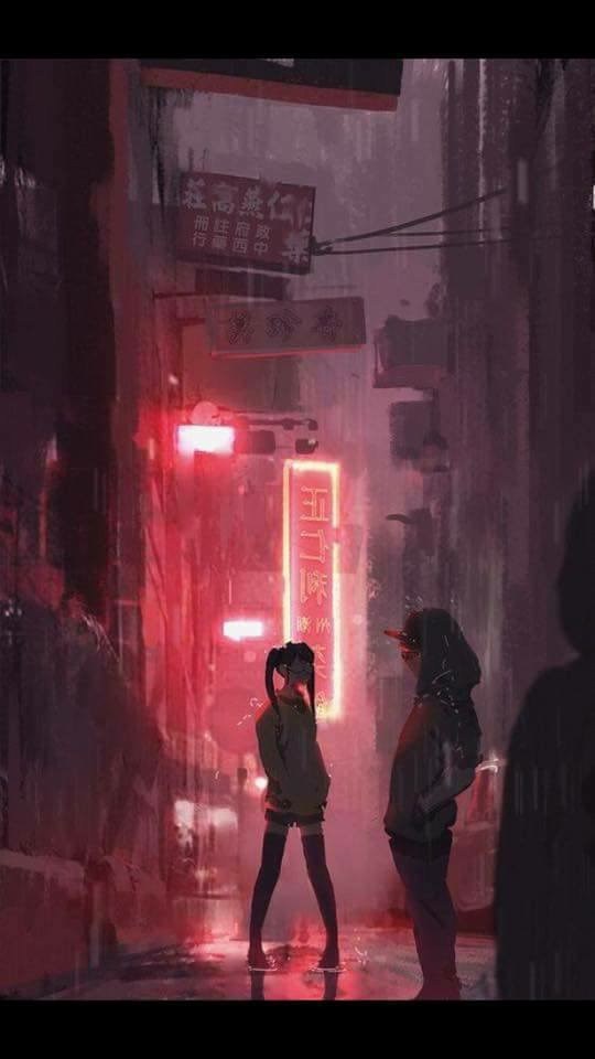 Aesthetic Anime Backgrounds Aesthetic Anime Wallpaper Iphone 540x960 Wallpaper Teahub Io