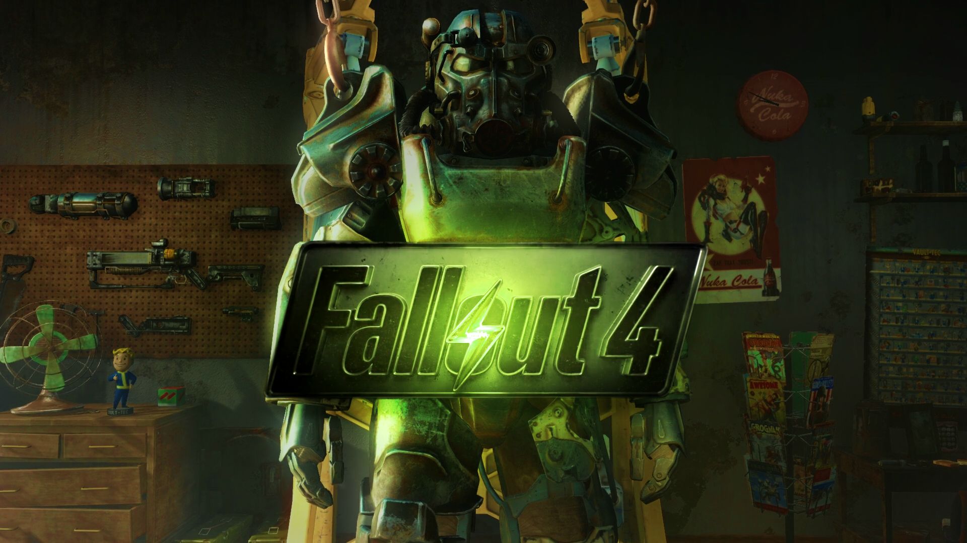 Fallout 4 Wallpaper Free On Wallpaper Hd 1920 X 1080 - Fallout 4 Wallpaper Full Hd - HD Wallpaper 