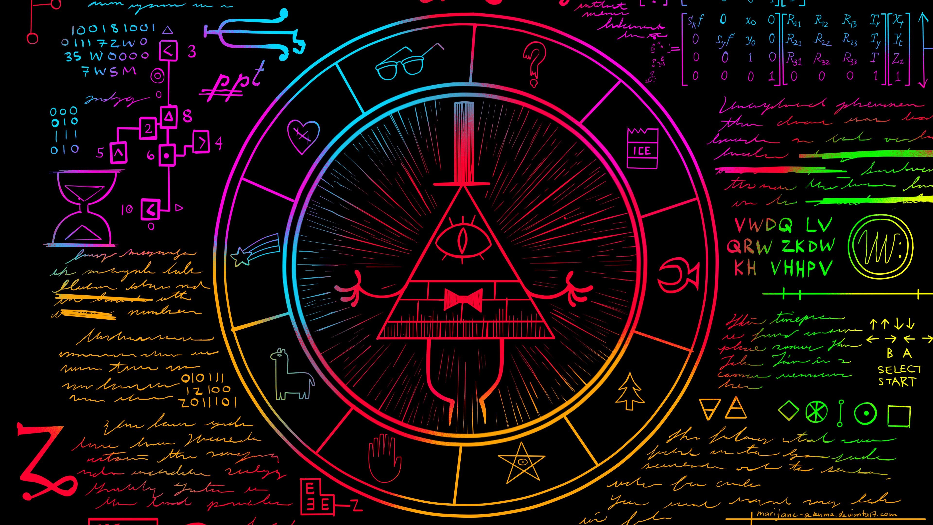 Bill Cipher Wallpaper 4k - HD Wallpaper 