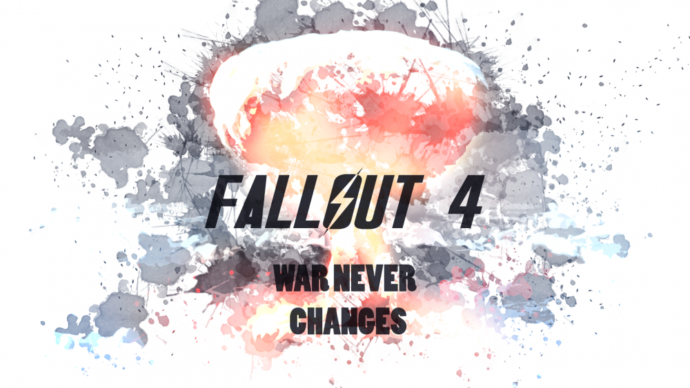 Fallout 4, War Never Changes, Explosion - Fallout 4 War Never Changes - HD Wallpaper 