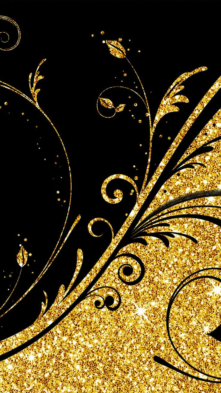 Black And Gold Wallpaper - Gold And Black Diamond - HD Wallpaper 